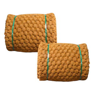 COIR MAT / PALM MAT 1m x 10m x 35mm Fibra de coco Geo-textil Mat para estabilización del suelo y capas de drenaje - Product Image 1