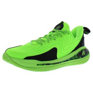 Zapatillas Under Armour Curry 12 Extraterrestrial PS para Niños, Color: Negro/Verde Hiper, 100% Auténticas - Product Image 1
