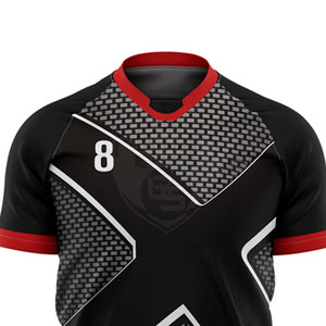 Diseño de Logotipo Personalizado, Ropa Deportiva de Alta Calidad, Uniforme de Rugby Unisex Transpirable de Secado Rápido - Product Image 4