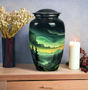 เถ้ากระดูกสำหรับใช้ในห้องโดยสารในป่าโกศสำหรับเผาขี้เถ้าโกศของมนุษย์สมัยใหม่ - Product Image 6