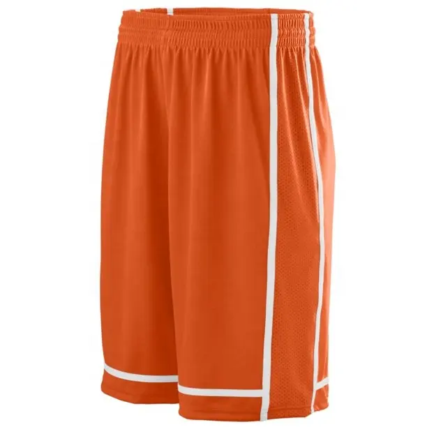 Custom embroidery basketball shorts with pockets mesh basketball team shorts sublimated stars polyester design