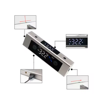 Niveau laser LED double axe de qualité industrielle avec précision de 0,2 mm, inclinomètre numérique magnétique USB, auto-nivelant OEM/ODM