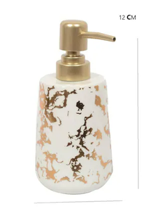 เครื่องจ่ายสบู่ขวดจ่ายของเหลว เครื่องจ่ายสบู่แบบกดขวดสบู่บนเคาน์เตอร์สําหรับห้องน้ํา (สี : สีชมพู) - Product Image 6