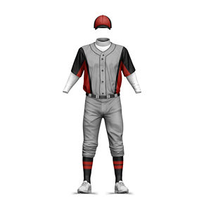 Profesional personalizado su propio diseño de alta calidad mejor diseño deportivo desgaste uniforme al por mayor de béisbol profesional personalizado - Product Image 1