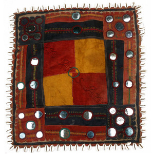 Broderie indienne vintage faite à la main, style Banjara, avec miroir, pour embellir les vêtements, style Kutch - Product Image 3