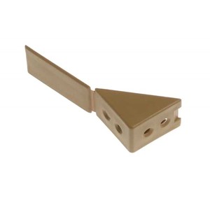 Soporte Doble Estante Soporte-Beige - Product Image 1