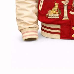 Chaqueta Bomber Masónica, Elegante, Cómoda, Informal, Prenda de Moda, Chaqueta Bomber Masónica Suave, Moderna, para Uso Diario - Product Image 3