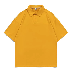 Camisa de manga corta informal para hombre de diseño superior para Polos Camisa lisa de algodón transpirable con logotipo personalizado Camisas de gran tamaño - Product Image 4