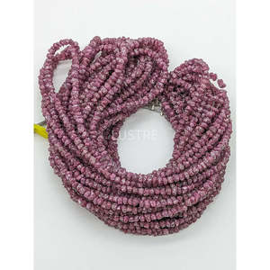 Perles de diamant brut rose non taillées 3,5-4,5 mm, clarté VS2, perles de diamant naturel non taillées pour la fabrication de bijoux, excellente taille - Product Image 2
