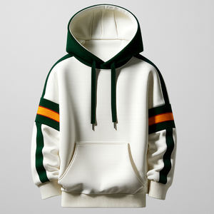 Sudadera con Capucha Unisex de Invierno, 450GSM, Felpa, Estilo Urbano, Diseño Vintage, Borde con Estampado Digital 100% Algodón para Hombre y Mujer - Product Image 1