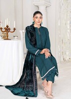Salwar Kameez de haute qualité pour femmes, tenue de soirée, style indien et pakistanais, robe en laine, provenance Inde et Pakistan, Riaz Arts D-06