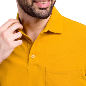 Polo pour homme le plus recherché, manches courtes, col contrastant, tee-shirt de golf sportif, couleurs personnalisées, plusieurs tailles, broderie de logo - Product Image 4