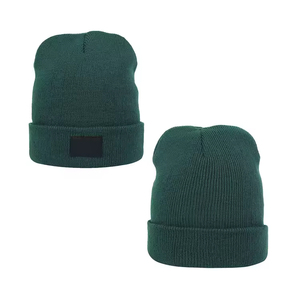 High Quality Unisex Adults Winter Warm Knitted Jacquard <b>Beanie</b> Caps-100% Acrylic Breathable & <b>Waterproof</b> Custom Color - Product Image 4