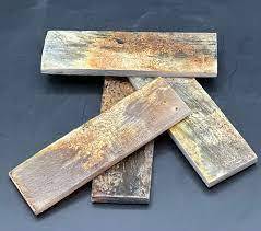 Escamas de Hueso de Búfalo Natural GRABADO KARBIN en COLOR MARRÓN o Escamas de Cuerno de Buey o Escamas de Hueso de Camello a Precio Barato - Product Image 2