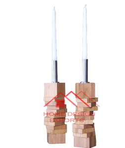 Latest Design Arrica Wood Customize Design Wooden <b>Candle</b> Holder for Home Hotel Coffee Tabletop Decor Accessories - Product Image 3