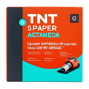 Sacs d'aspirateur compatibles TNT, lot de 8, en papier, pour voiture, camping-car, garage - Product Image 2