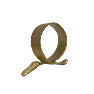 Elegante Anillo de Servilleta de Metal para Boda, Lujoso, Duradero, Elegante Adorno que Mejora la Presentación de la Mesa de Comedor Formal e Informal - Product Image 1