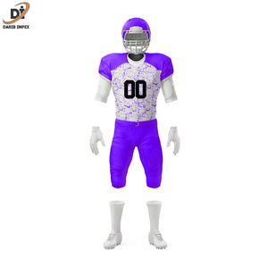 Uniforme de fútbol americano de fabricación profesional Uniforme de fútbol americano antiarrugas duradero para hombres - Product Image 2