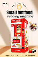Máquina Expendedora Automática de Comida Caliente TCN, Dispensador Inteligente de Almuerzos con Sistema de Calentamiento por Microondas para Oficina y Lugar de Trabajo