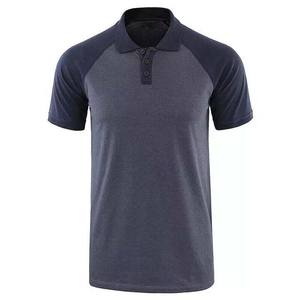 Camisas de hombre de alta calidad con diseño de camiseta de polo de algodón, camisetas de manga corta con bordado de logotipo OEM / ODM Aduanero de talla grande - Product Image 5