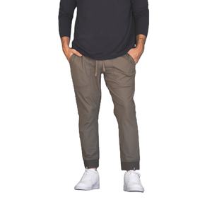 Pantalones jogger para hombre, corte ajustado, elásticos, mezcla de algodón suave, estilo casual moderno, cintura elástica, ligeros y transpirables 2026 - Product Image 3