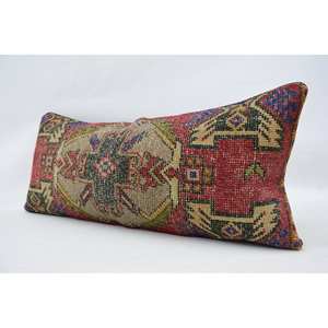 Almohada Kilim Vintage Bohemia Multicolor de 16x36 pulgadas, almohada decorativa de seda de lujo con estampado de retazos tejidos para decoración de Navidad - Product Image 4