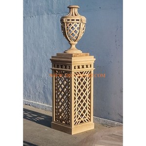 Decoración de mesa de diseño estándar, centro de mesa de boda para exteriores, la mejor calidad, Color marrón, decoración del hogar, centro de mesa - Product Image 1