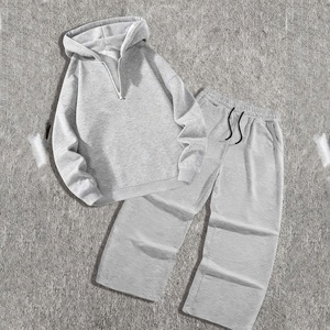 Premium Fleece Material Comfortable Fit Jacket and <b>Pants</b> Set with Extensive Customization Including Embroidery Colors Sizes - Product Image 1