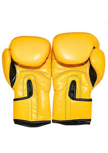 Sports Training Box Boxing glove windproof Boxing Glove Kickboxing <b>Lace</b> up Punching Bag Leather comfortable Gloves for sale - Product Image 4
