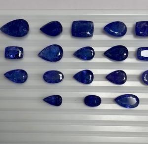 Piedras preciosas de corte mixto de color azul tanzanita natural de calidad AAA Lustre AAA corte y pulido perfectos disponibles a un precio muy barato - Product Image 2