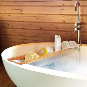 Pont de baignoire en bambou MSV - Product Image 2