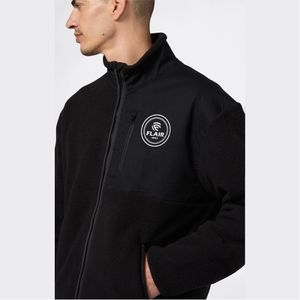 Chaqueta de Forro Polar Técnica de Invierno para Hombre con Logotipo Personalizado del Fabricante, Chaqueta Casual con Cremallera Completa, Cortavientos, Bordada - Product Image 6