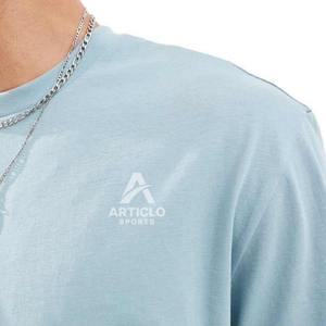 Top Trending Graphic Oversize Camiseta Unisex Heavy Cotton Fit Wholesale Plain Oversized T-Shirt 240GSM Tela de alta calidad - Product Image 2