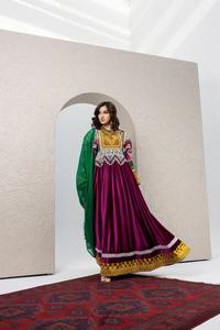 Vestido afgano Banarsi, vestido afgano Charma nupcial Kuchi, vestidos afganos kuchi al por mayor - Product Image 5