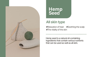 Erigeron tất cả-trong-một Vegan vẻ đẹp bóng-hạt giống cây gai dầu mới đến nóng bán được thực hiện tại Hàn Quốc Sản phẩm bán buôn - Product Image 6