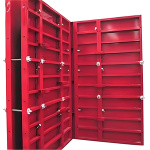 Bức tường thép cường độ cao của nhà sản xuất hàng đầu tạo thành lắp ráp dễ dàng công nghiệp cho tường ván khuôn bê tông đường hầm tấm cột - Product Image 4