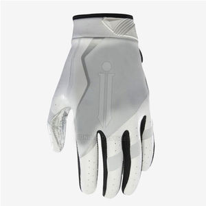 Récepteur personnalisé gants de football avec sangle en caoutchouc vente chaude prix d'usine gants de football américain jeunesse - Product Image 3