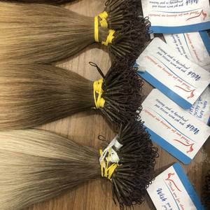 Nouveaux produits très demandés : Extensions de cheveux humains Remy vietnamiens colorés avec pointe nano, luxueux, marque Thanh Hair, lot de 100g - Product Image 1