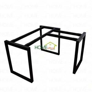 Escritorio Ejecutivo Minimalista en Forma de L de 1.4m X 1.4m, Madera de Caucho con Patas de Hierro, Requiere Ensamblaje - Product Image 2
