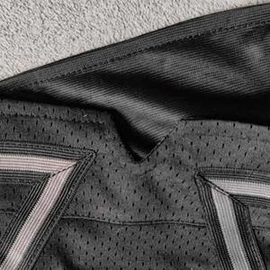 Pantalones cortos informales de malla pesada para hombre, bordado de diseñador, 100% algodón, cierre de mosca con cremallera de alta calidad - Product Image 4