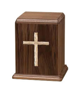 Urnes funéraires modernes en bois faites à la main de style américain Urnes funéraires décoratives pour hommes et femmes à bas prix - Product Image 1