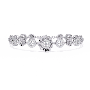 Classic Style Daily Diamond Bracelet Moissanite Diamond Tennis Bracelet 10k 14k 18k Yellow <b>Gold</b> Diamond Bracelet for Women - Product Image 4