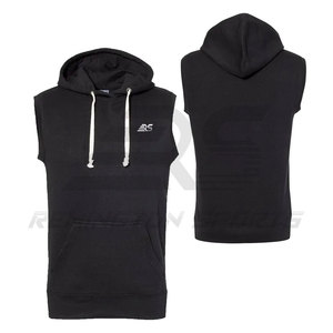 Vente en gros Vêtements de sport d'entraînement sans manches pour hommes, sweats à capuche de fitness pour hommes, sweats à capuche de gym pour hommes - Product Image 1