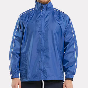 Chaquetas de hombre personalizadas, diseño duradero de tela transpirable directo de fábrica OEM ODM para entrenamiento al aire libre - Product Image 2