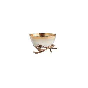 Handcrafted Luxury <b>Metal</b> <b>Bowl</b> Classic Design Eco-Friendly Party Decor for Hotel Banquet and Interior Designers plated safe - Product Image 1