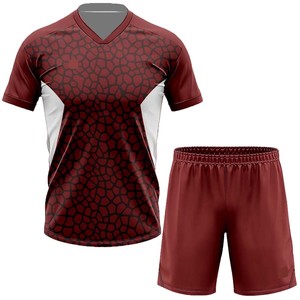 High Quality Custom Breathable Quick Dry Short Sleeve <b>Soccer</b> Wear 100% Polyester Wholesale Sports Suit Uniform From Pakistan - Product Image 1