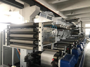 Máquina de Impresión Flexográfica ZJR-450 con 3 Estaciones de Troquelado, 4-12 Colores, 180m/min para Etiquetas y Embalajes - Product Image 4