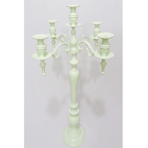 Two Tone <b>Candelabra</b> for Weddings 5 Arm Colourful <b>Candelabra</b> Table Centrepiece Christmas & Wedding Decoration Classic <b>Candelabra</b> - Product Image 6