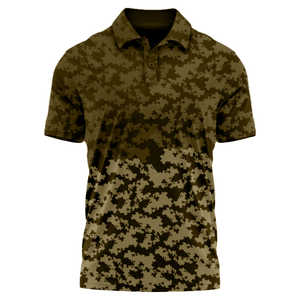 Tissu de maillot de golf pour hommes de haute qualité imprimé et brodé sur mesure pour polo motif solide fabriqué au Vietnam meilleur prix - Product Image 5