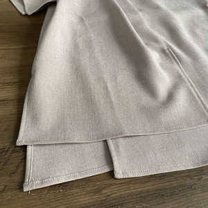 Nuova Camicia Estiva da <span class=keywords><strong>Donna</strong></span> 2026, Taglia Grande, Vestibilità Comoda, Collo Asimmetrico, <span class=keywords><strong>Blusa</strong></span> Casual <span class=keywords><strong>Beige</strong></span> - Product Image 4